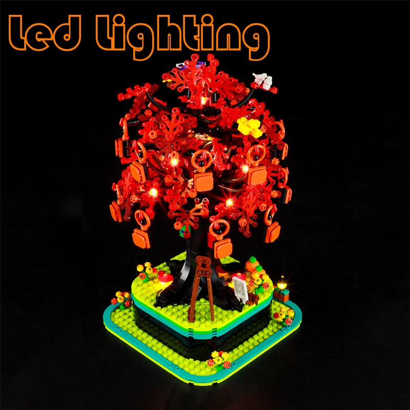 Led Light Kit For 21346 Friends Family Bonsai Tree House Ideas Series Tree Trunk Not Building Blocks (Only Brick Led)