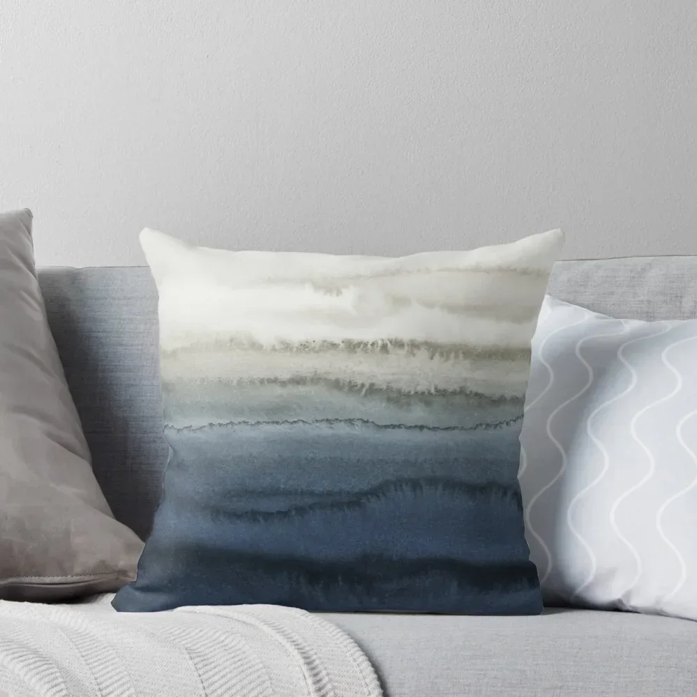 WITHIN THE TIDES - CRASHING WAVES BLUE Throw Pillow Sofa Cushion Cover Custom Cushion pillow