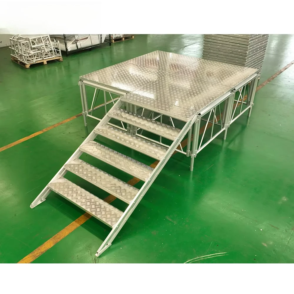 

Stage Provide Certification Durable Adjustable Legs Event Assemble Stage for Large-scale Projects