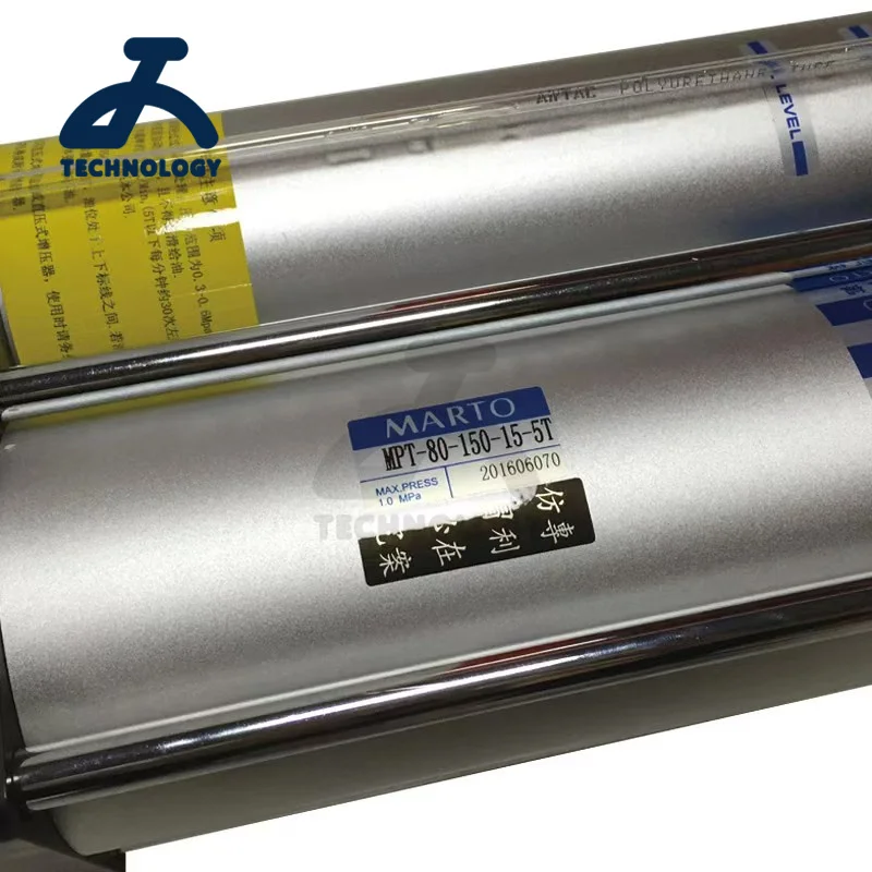 Original MARTO MPT-1T 3T 8T 10T Pneumatic Pressure Cylinder MPT-63-110-20-3T MPT-63-150-15-3T MPT-63-80-20-3T Boosting Cylinder