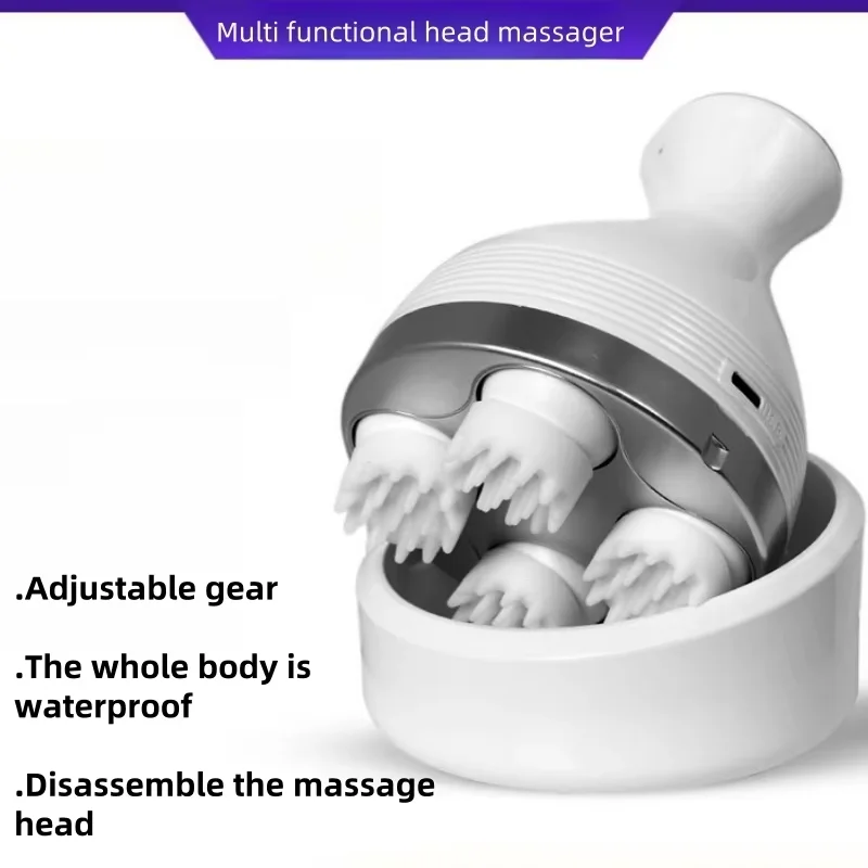 Advanced technology scalp massager for hair growth improves circulation and reduces hair loss for a healthier scalp