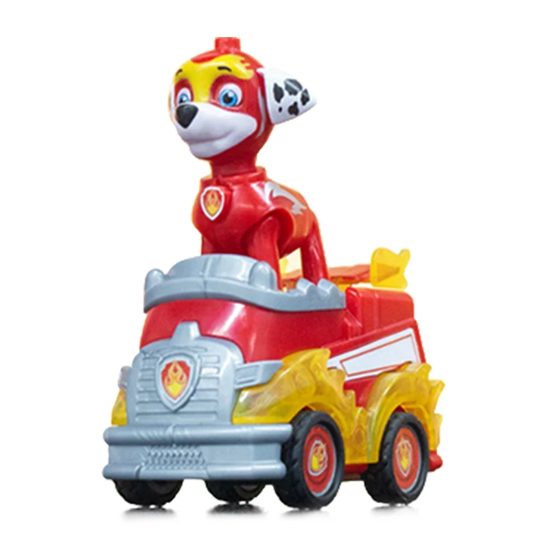 جديد باو باترول لعبة الكرتون نموذج سيارة الجراء الأقوياء سوبر الكفوف مارشال سكاي تشيس رايدر أنيمي الشكل التراجع سيارة الاطفال الهدايا اللعب #4