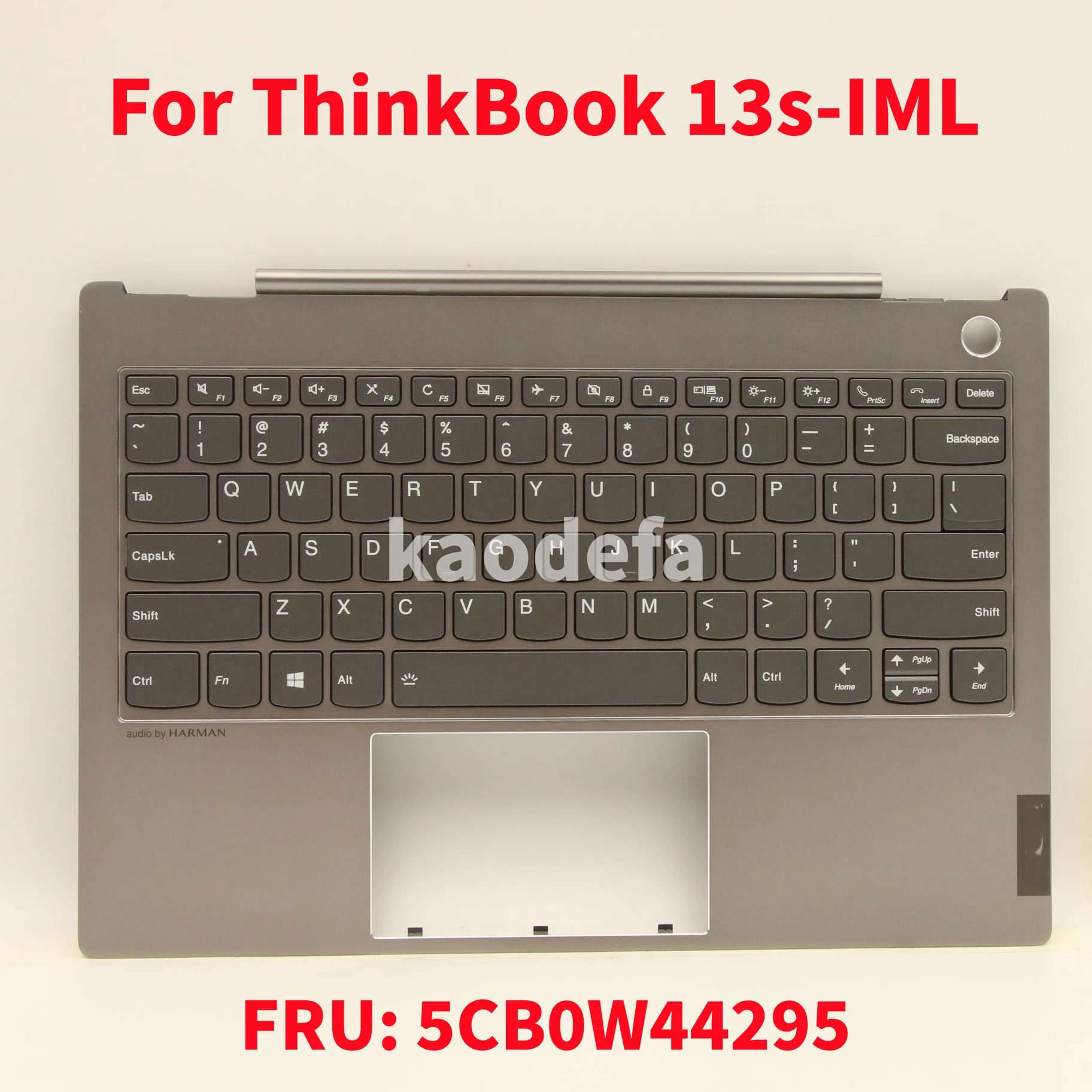 

For Lenovo ThinkBook 13s-IML Laptop Keyboard FRU: 5CB0W44295
