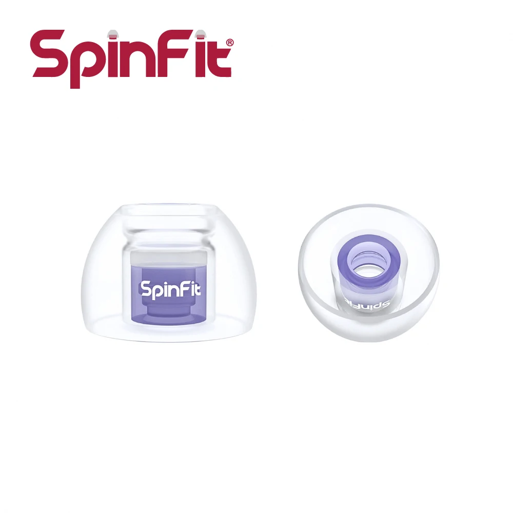 SpinFit OMNI Patented Silicone Eartips for True Wireless Earbuds with 3.7 mm Nozzle Dia 1 Pair for Sony WF-C700N/Beats/Bose