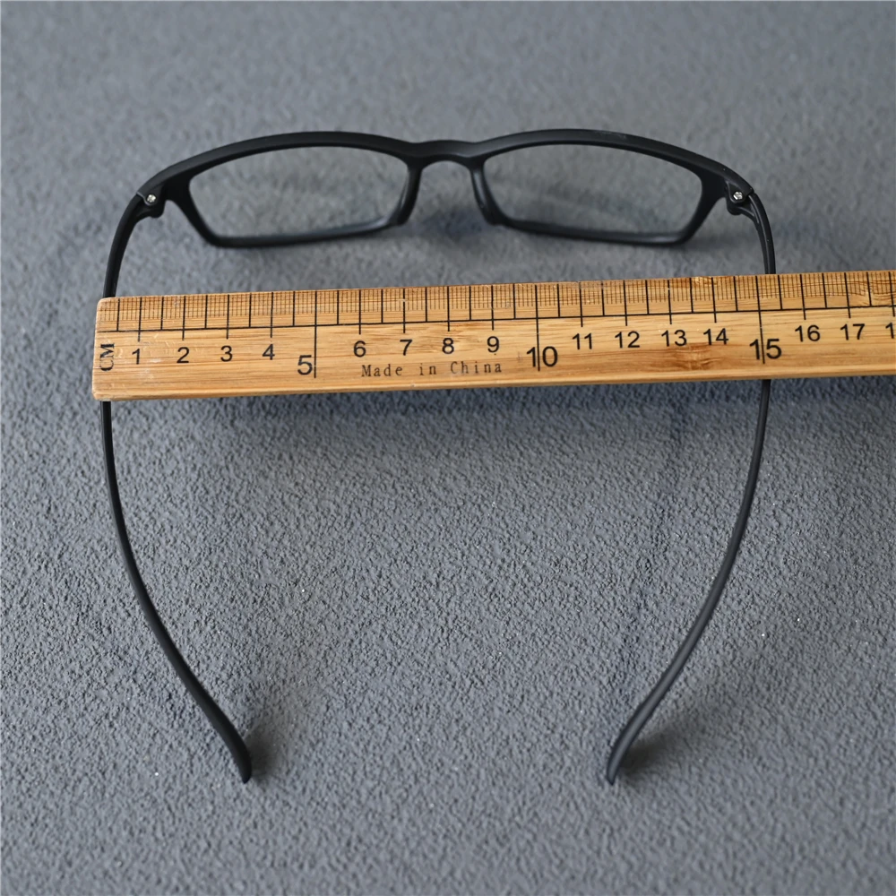 Cubojue 153mm Oversized Men Reading Glasses Women Anti Blue Light Presbyopia Male Eyeglasses Frame Black White Spectacles TR90