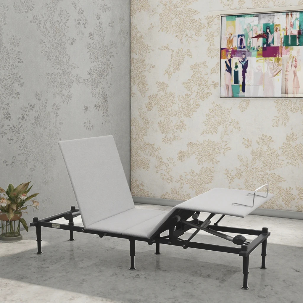 سرير تدليك كهربائي ذكي عالي الجودة قابل للتعديل لكبار السن يتميز بأثاث غرفة النوم #1