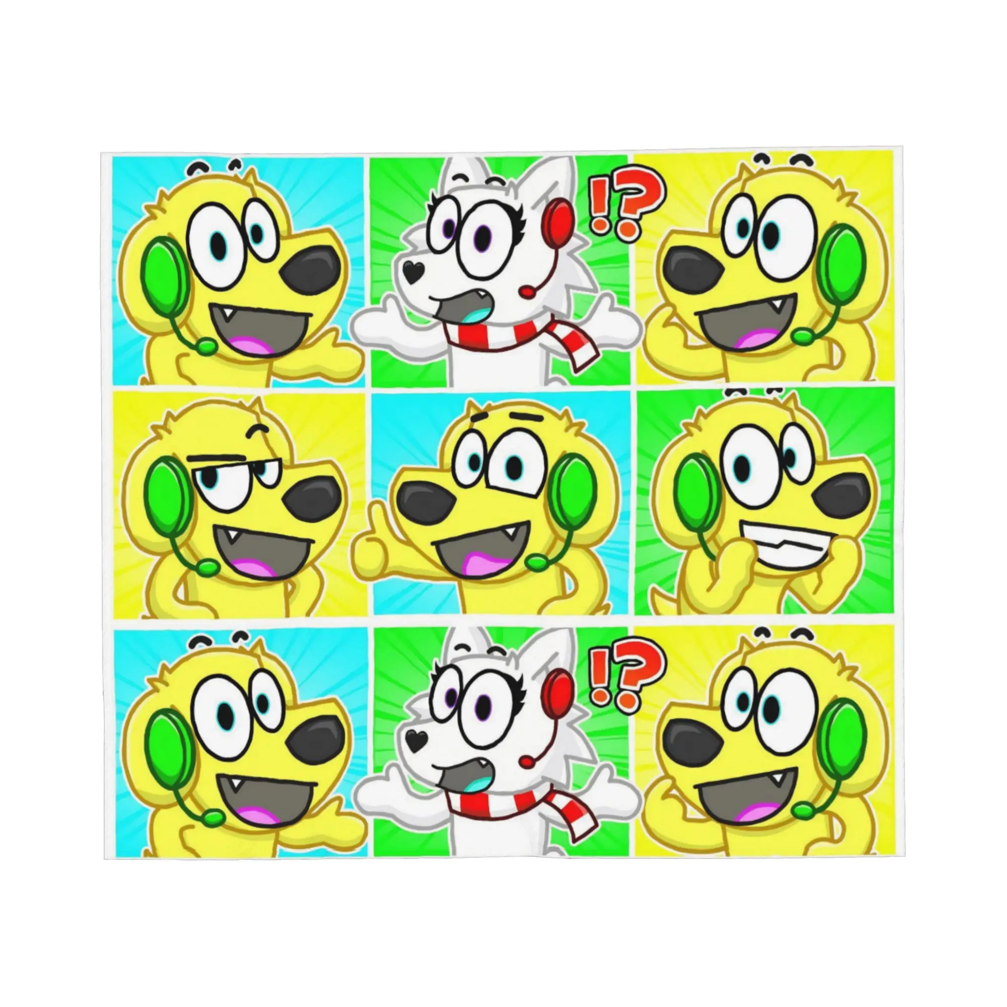Tylers And Snowi Gaming Blanket Game Anime Fuzzy Throw Blankets Bed Sofa Decoration Ultra-Soft Warm Bedspread