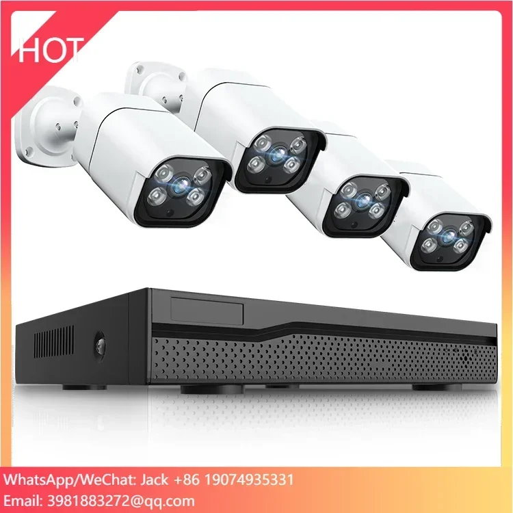 กล้องวงจรปิดไอพี 5 ล้านพิกเซล 4 8 ช่อง และระบบความปลอดภัย NVR CCTV