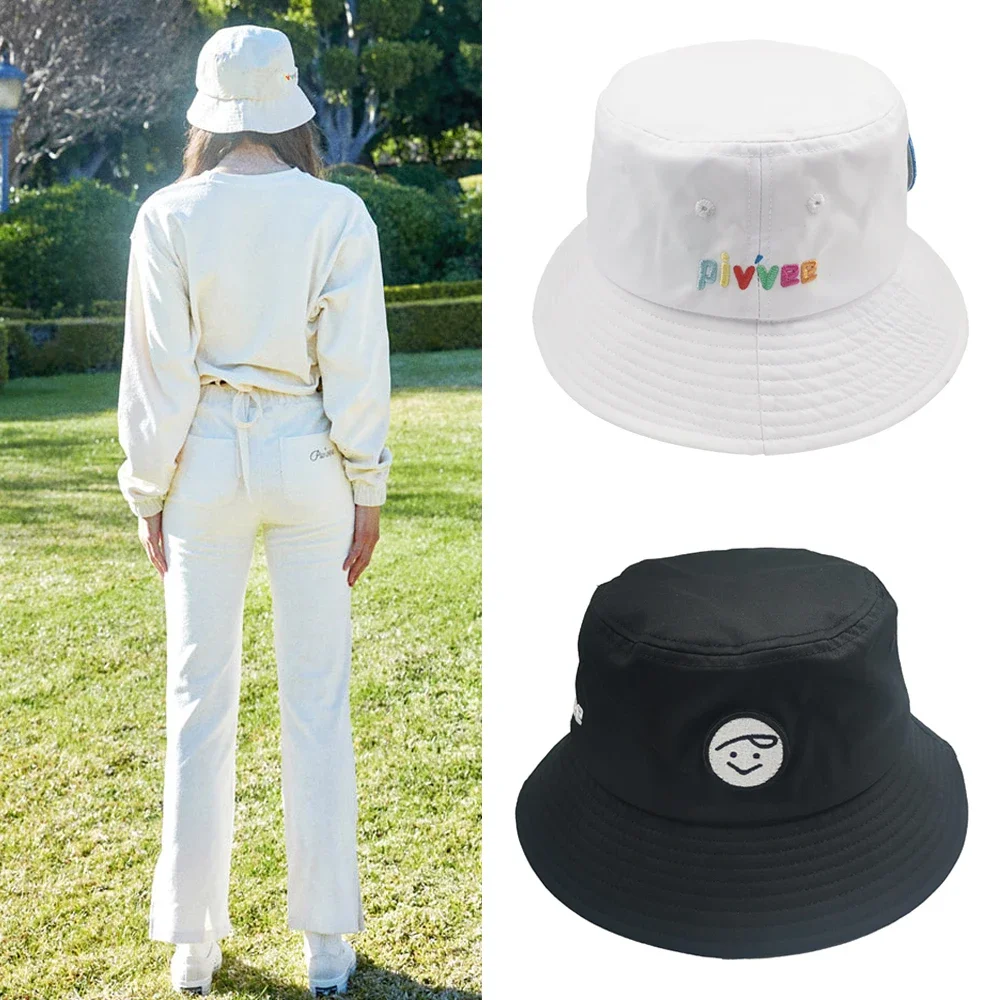 2024 New Embroidered Outdoor Shadow Golf Hat Woman Breathable Men Universal Golf Cap Bucket Hat baseball cap