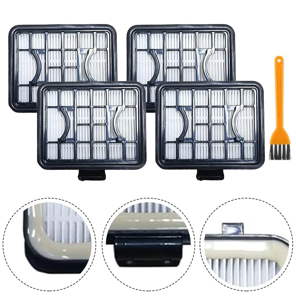 

4 сменных фильтра для беспроводного пылесоса Bosch GAS 18V-1, инструменты для уборки, запчасти для бытовой техники