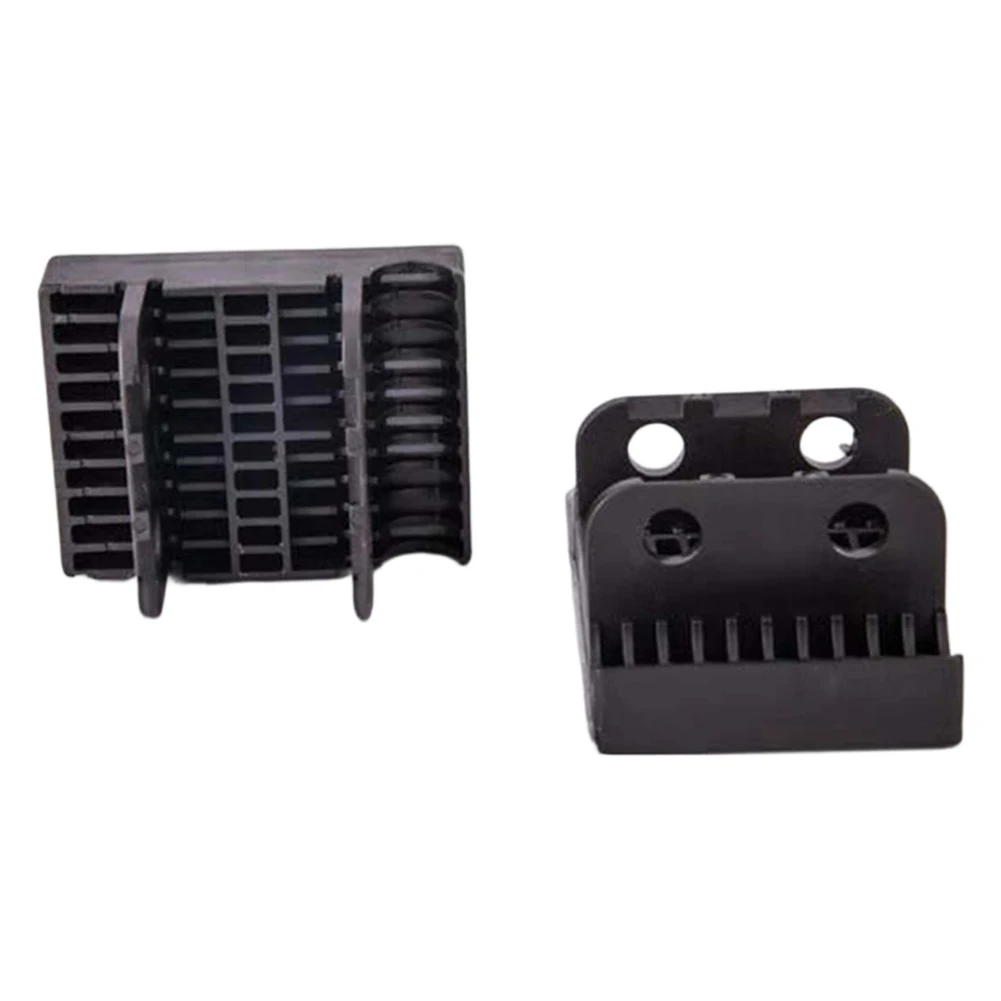 Replacement Part Conveyance Block Chain Pad Black Nylon Rubber 62 80 18 millimeter for HOMAG Edge Banding Machine