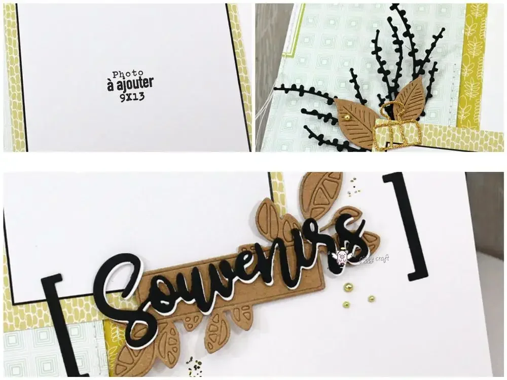 

Piggy Craft metal cutting dies cut die mold French Memories letters Scrapbook paper craft knife mould blade punch stencils dies