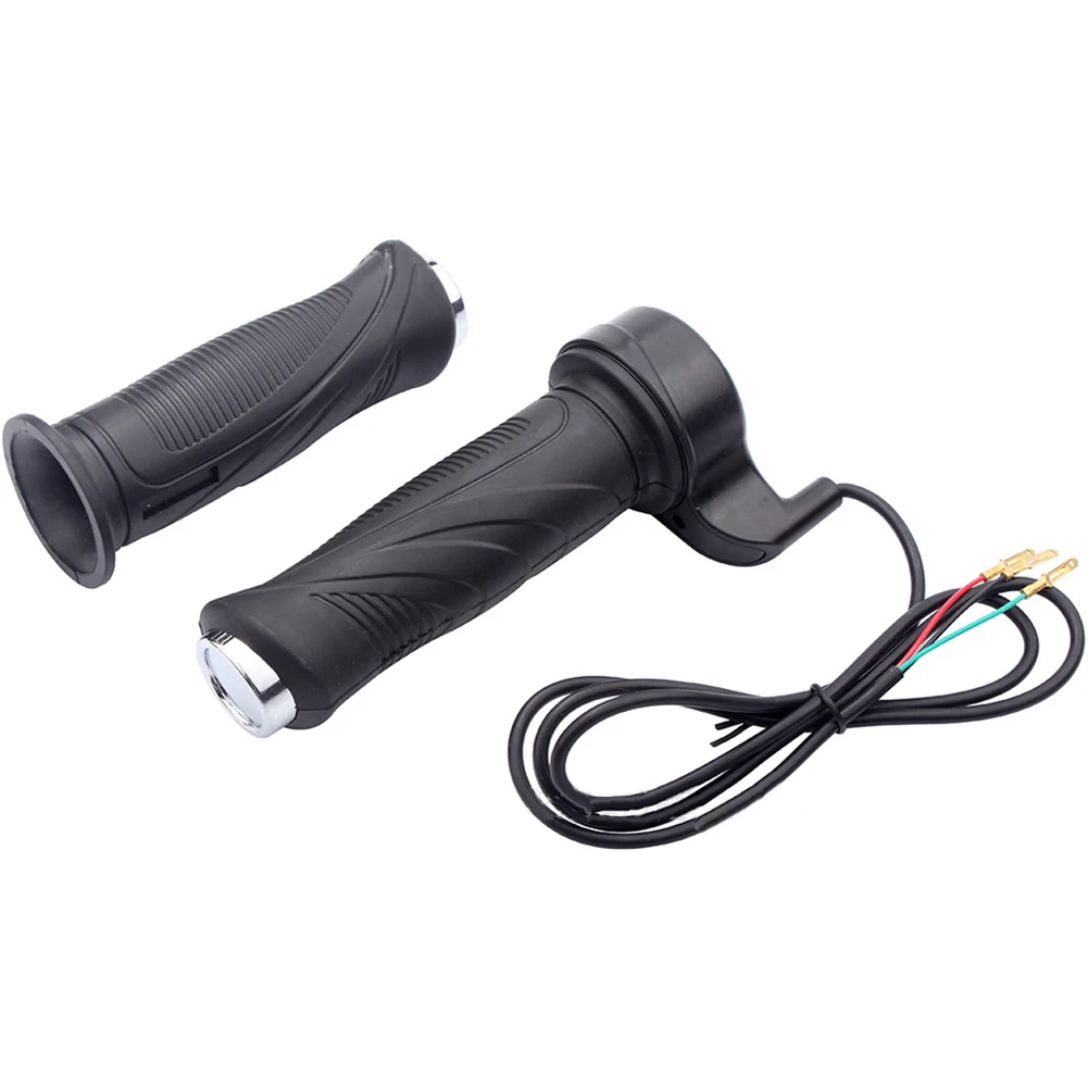 Precision Twist Throttle Grip for Electric Scooter and E-bike with 24V 36V 48V Support and 2.8SP Insert for Stable Performance