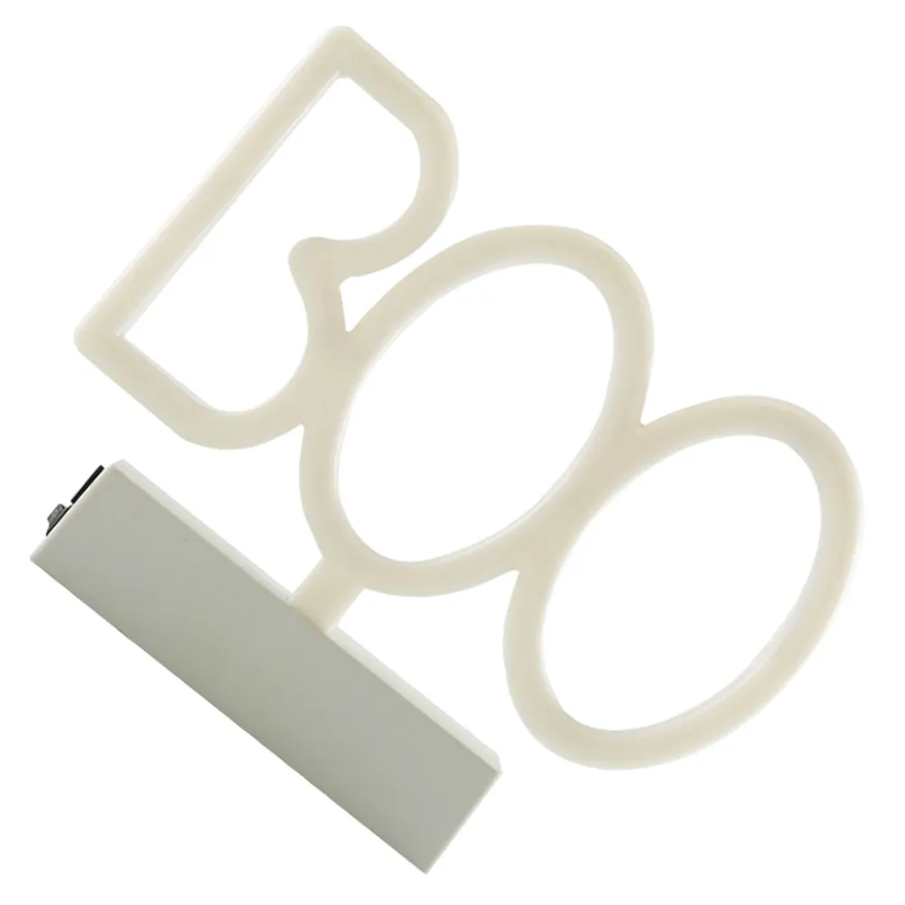 

1Pcs Halloween Neon Light Table Lamp LED Night Light for Bedroom Living Room Party Decor Festive Atmosphere Romantic Mood Wall