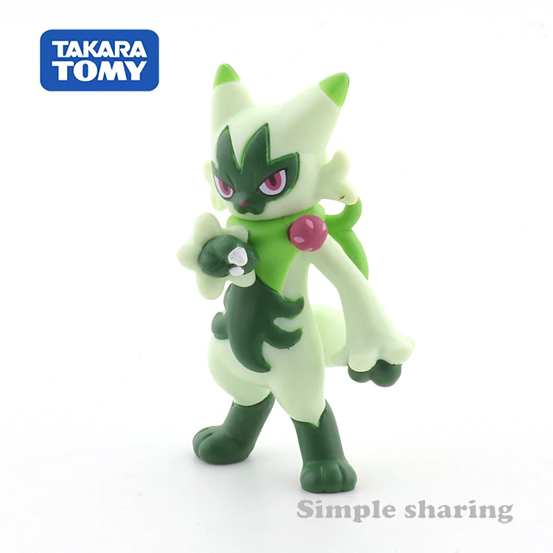 Takara Tomy Nintendo Pokemon TOMICA  Pocket Monster Pokemon Hand model Doll MS-28 Floragato (Character Toy)