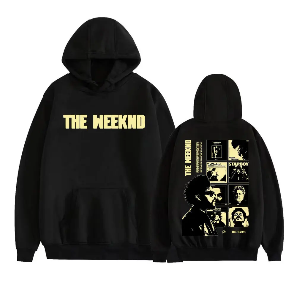 The Weeknd After Hours Til Dawn Cover Sweatshirts Men Women Harajuku Vintage Hip Hop Hoodies High Quality Long Sleeve Pullovers