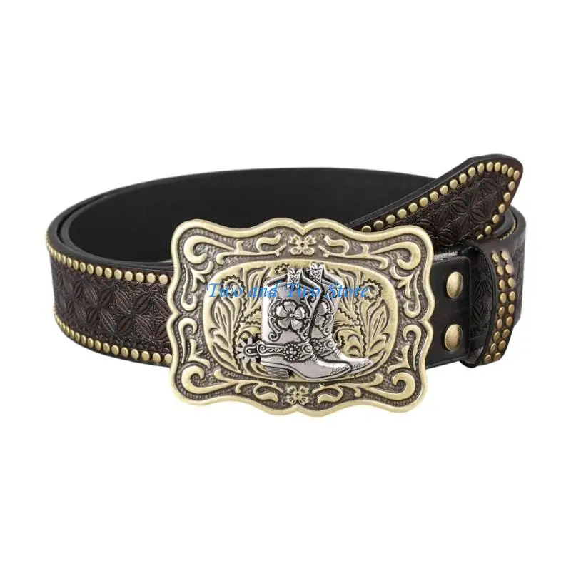 حزام خصر بنمط مريح للرجال والمراهقين من HX6F مع حزام خصر بإبزيم دبوس قابل للتعديل