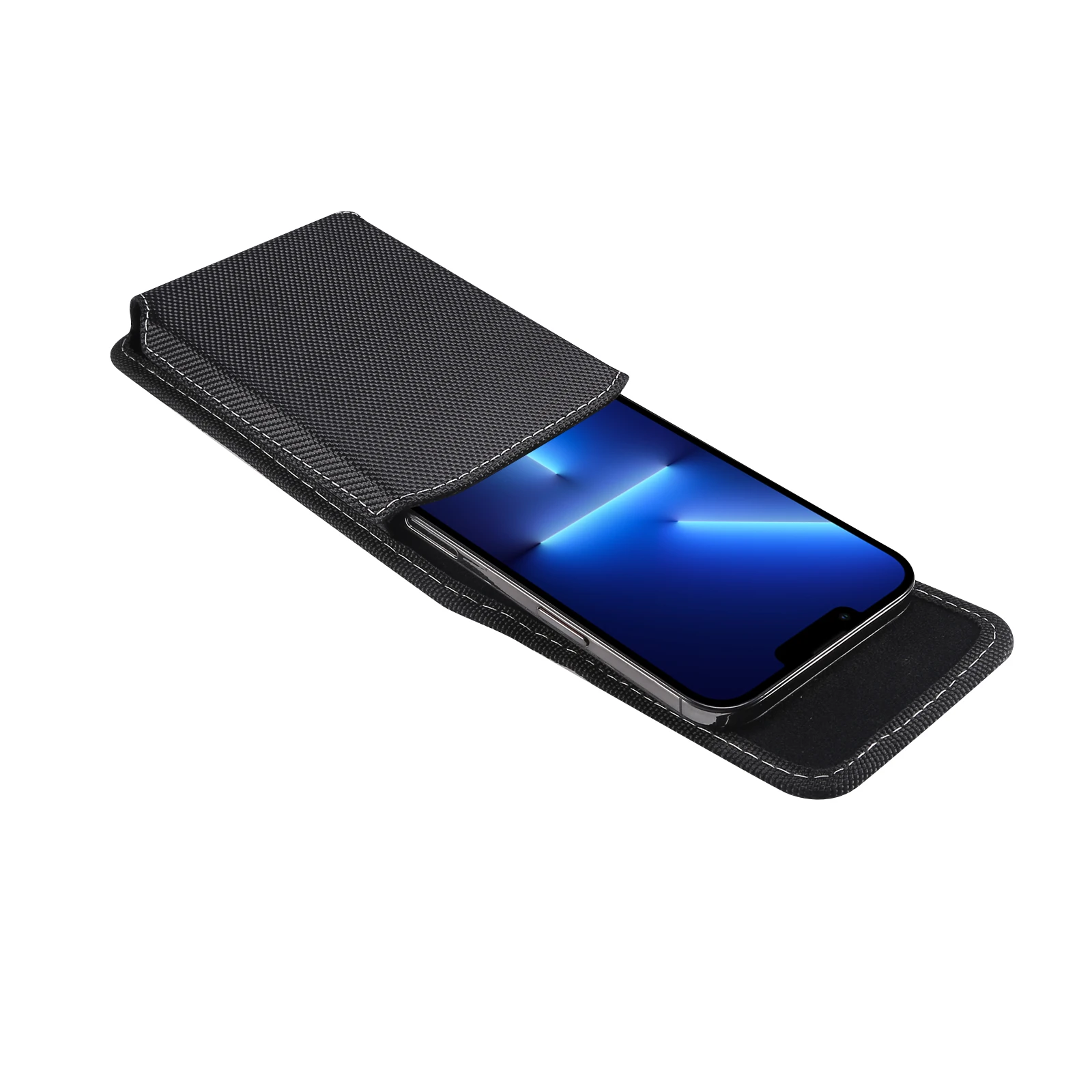 Nylon Belt Clip Phone Case Men Waist Bag For Samsung Galaxy A15 A25 A35 A55 A13 A23 A33 5G A12 A22 A32 A52 A72 A51 Holster Pouch