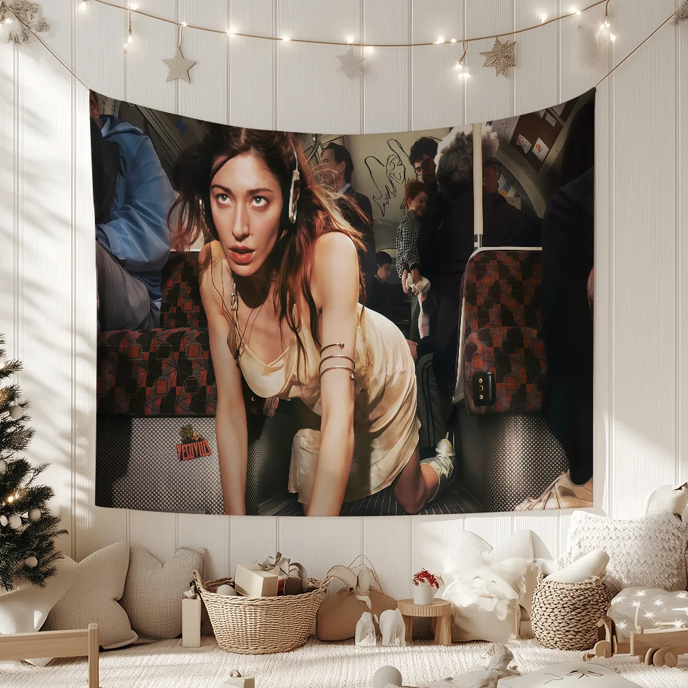 Singer Caroline Polachek flag For Garden Party Living Room Home Wall Decor Banner Bedroom Outdoor Tapestry