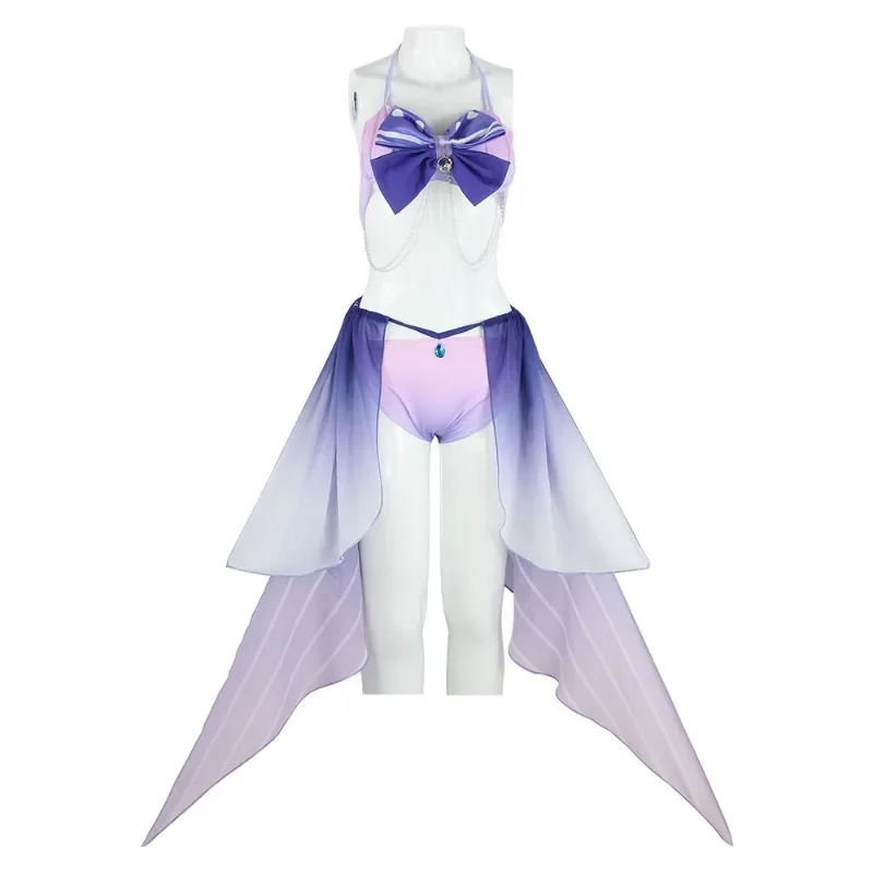 

Sangonomiya Kokomi Cosplay maillot de bain jeu Genshin Impact jeu de rôle Costume Sexy femmes robe rose uniforme tenue