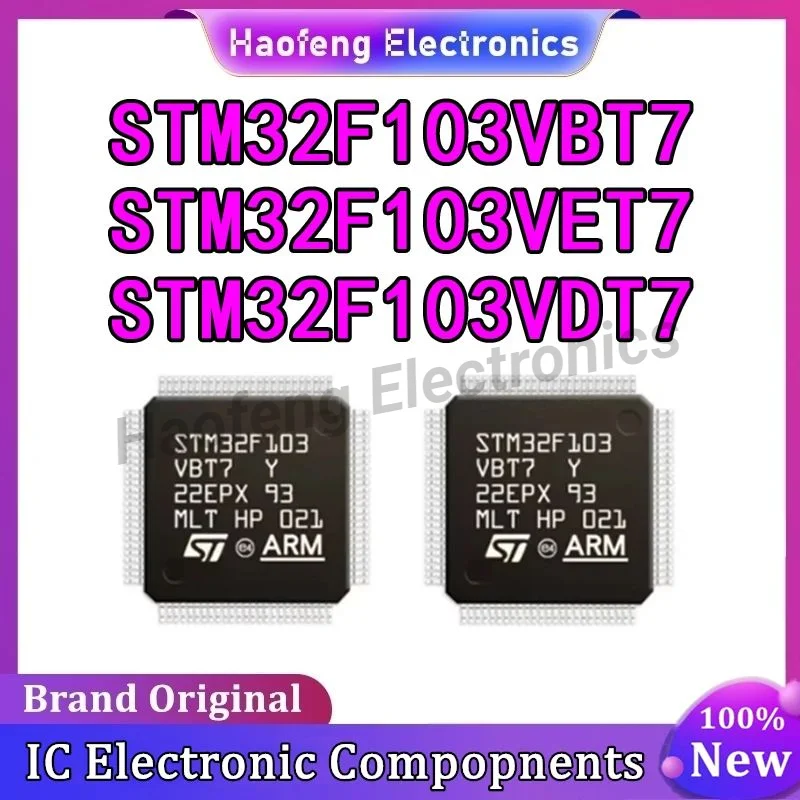 STM32F103VBT7 STM32F103VDT7 STM32F103VET7 STM32F103VB STM32F103VD STM32F103VE STM32F103 STM IC MCU Chip LQFP100 in stock