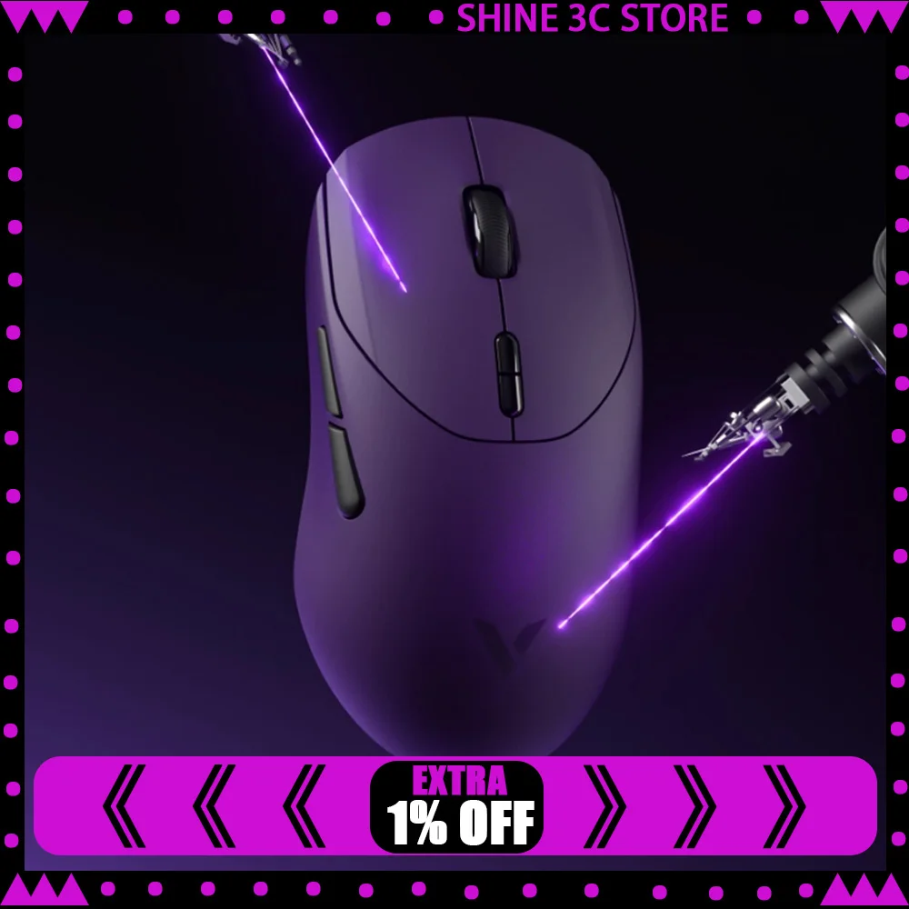 

Беспроводная мышь Rapoo VT9/VT9 MAX, двухрежимная мышь, 8000 Гц, частота отгрузки, Paw3950/Paw3398, игровые мыши, легкие аксессуары для ПК