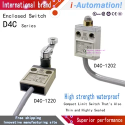 High strength waterproof travel limit switch D4C-1202 1201 1203 1220 1224 1231 1232 1233 1250 1260 1620 3324 Enclosed switch1227