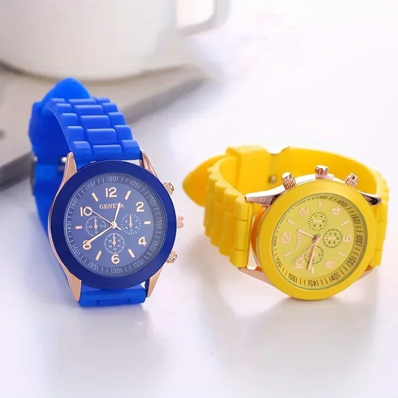 Stylish Round Pointer Quartz Watch, Gift for Her