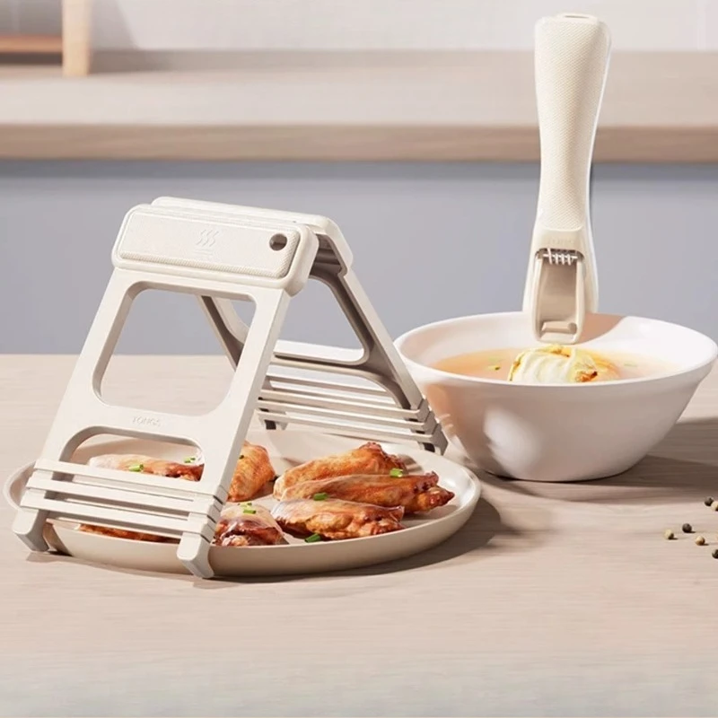 

LMM anti-scalding clip, bowl clip, kitchen household anti-skid and anti-scalding clip, stainless steel dish clip