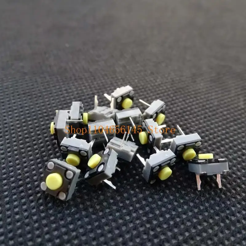 10Pcs Mouse Mute Microswitches 6x6x4.3mm Suitable For Pebble M350 Button Microswitch For Office And Home Use
