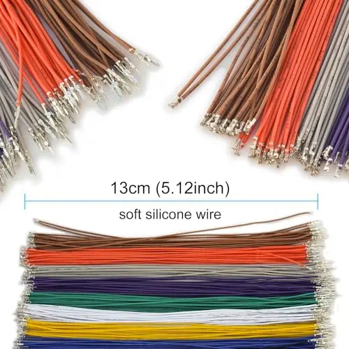 Złącze żeńskie PicoBlade 1.25mm z kablami 28AWG, męskie męskie PicoBlade Molex 2/3/4/5/6/7/8/9/10 P (MX1.25-MF)