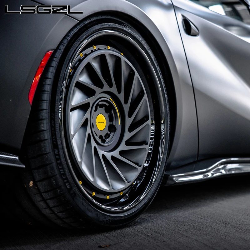 High Performance Alloy Wheels 20 21 22 23 24inch 5x120 5x130 5x114.3 Forged Passenger Car Wheels for Sf90 M5 Q8