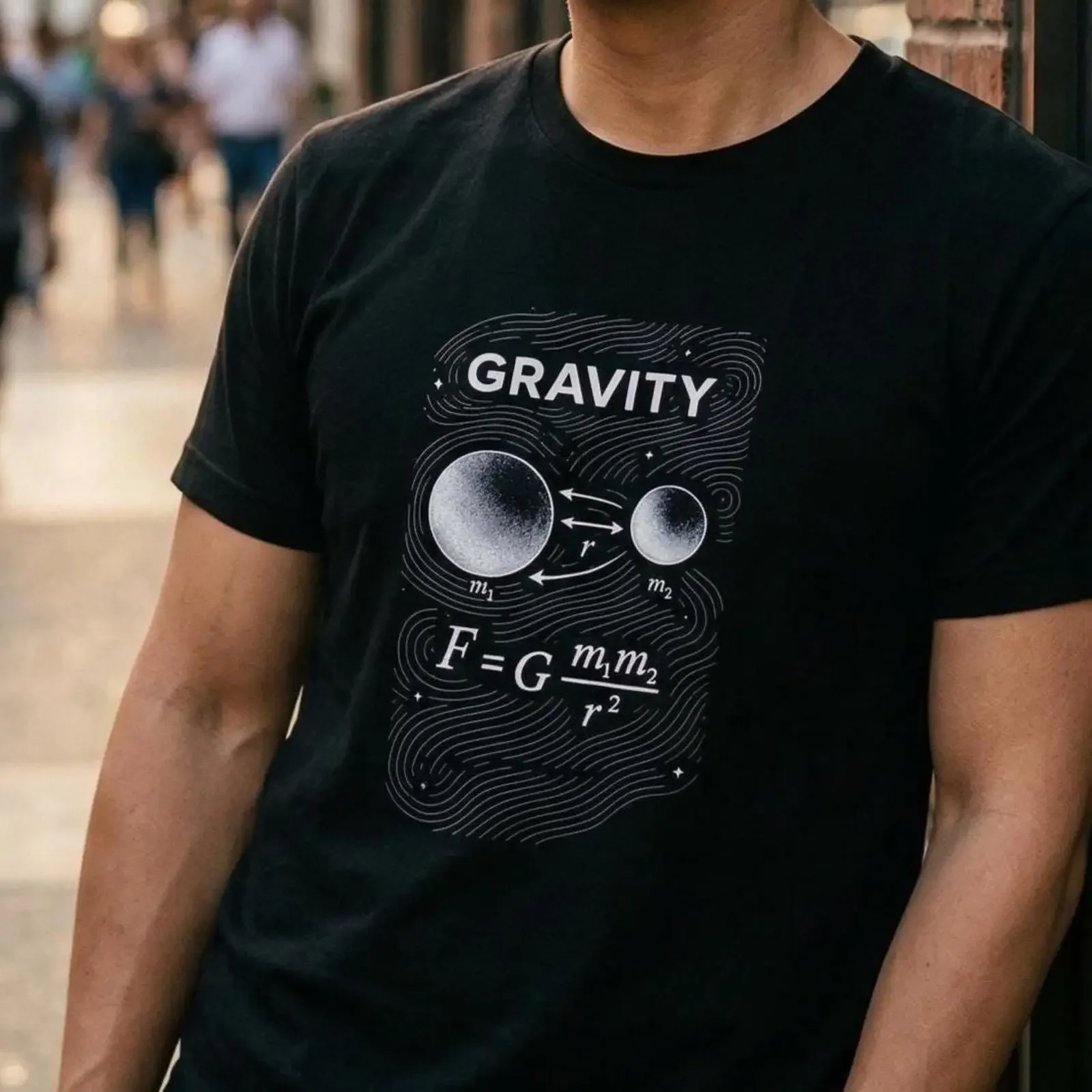 Carl Sagan Inspired Gravity T Shirt Ultra Soft Space Astronomy Science Enthusiast  vintage Washed Unisex graphic