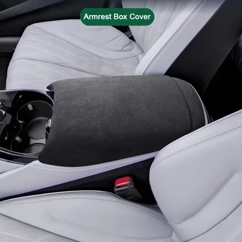 

Italy Suede Overlay Interior Trim for BYD Seal u EV Dmi 2022 2023 2024 Center Console Gear Shift Panel Cover Rear A/C Air Outlet