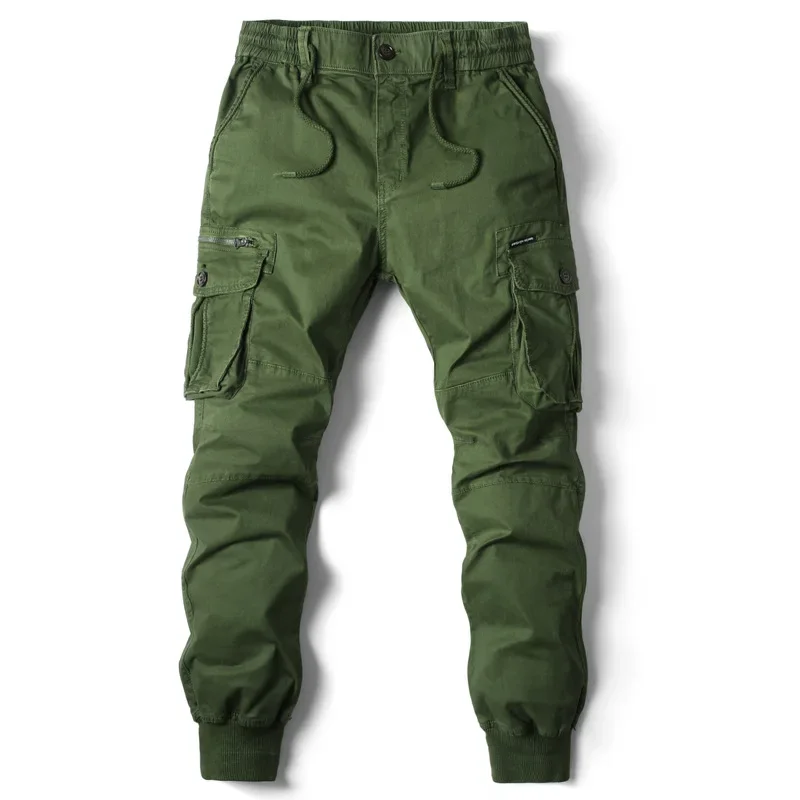 2025 New Cargo Pants Men Jogging Casual Pants Cotton Full Length Tactical Military Pants Trousers