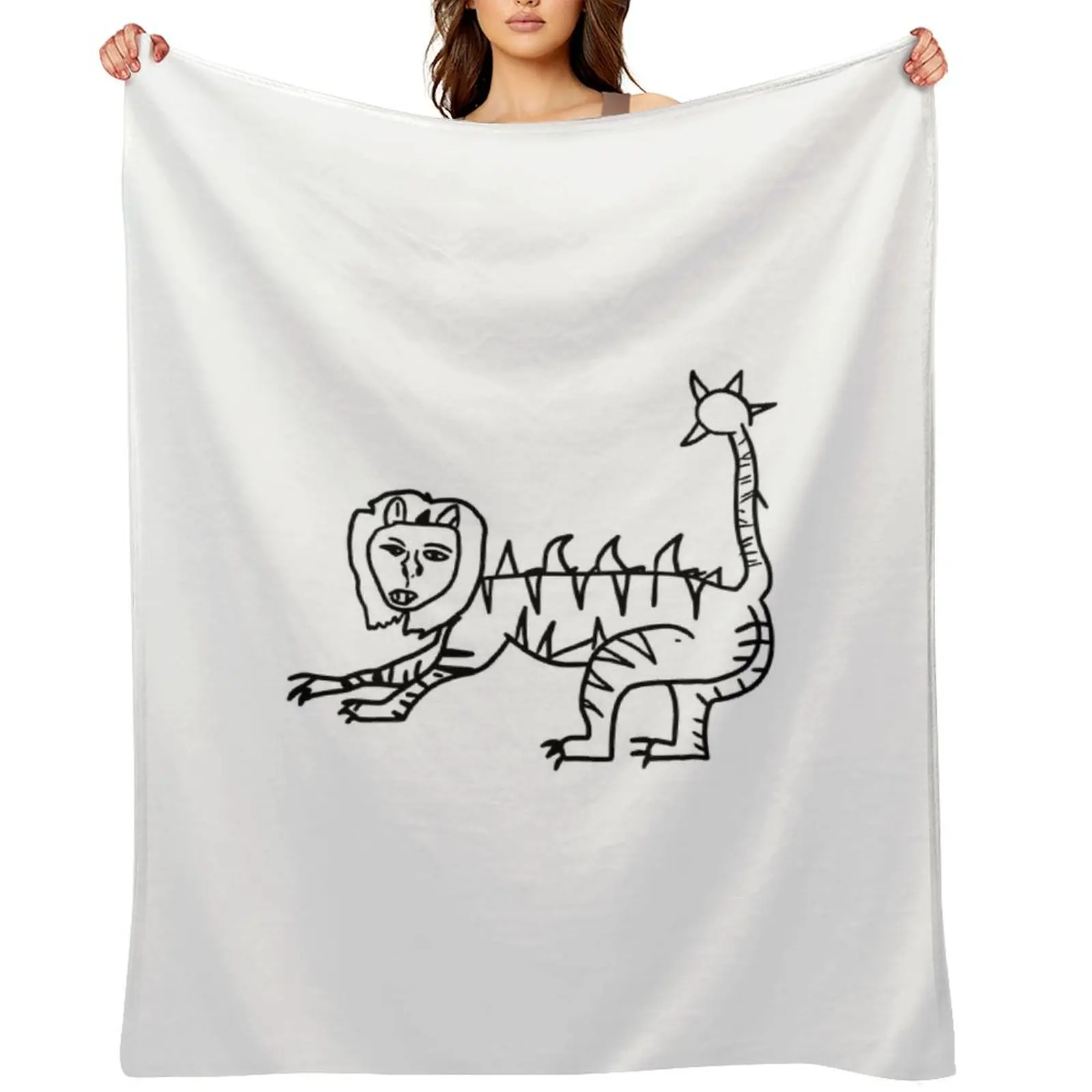 Napoloen Dynamite Lion Throw Blanket Shaggy wednesday Stuffeds Decorative Beds Blankets