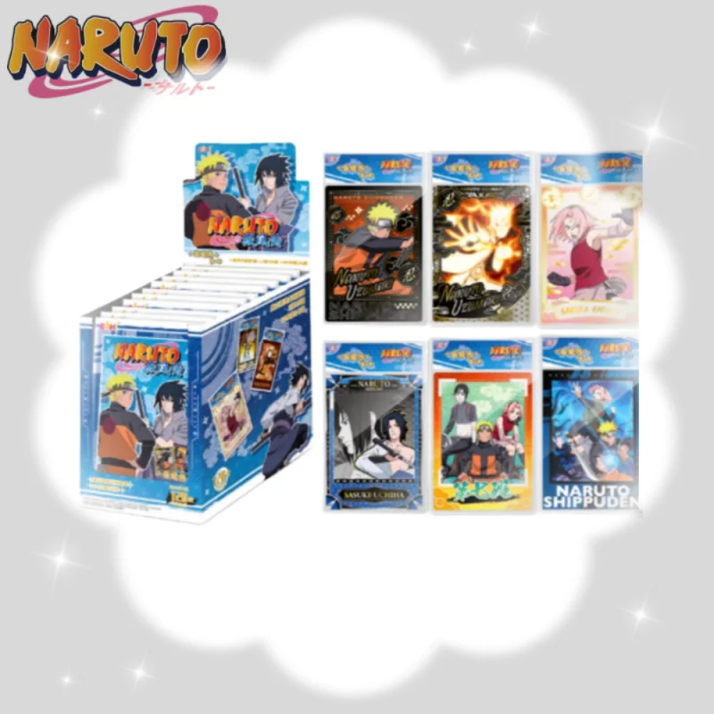 

Genuine New In Stock Naruto：ShippūDen Series Polaroid Ninja Pack 2 Card Brick Anime Cards