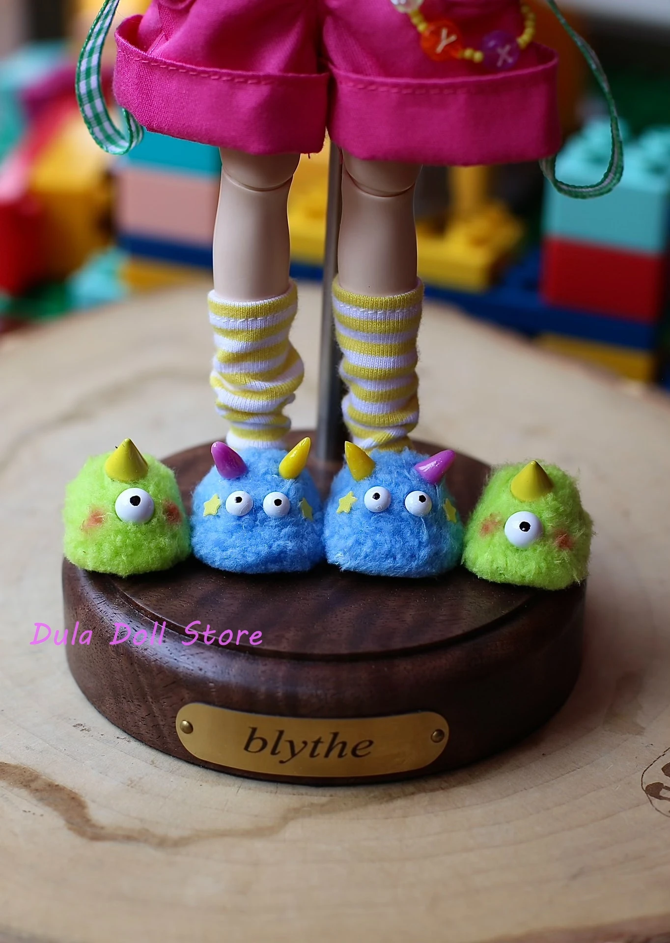 

Обувь для кукол Dula Doll ручной работы, пушистые туфли-монстры для кукол OB11 GSC, 2026 год, 2.0 см