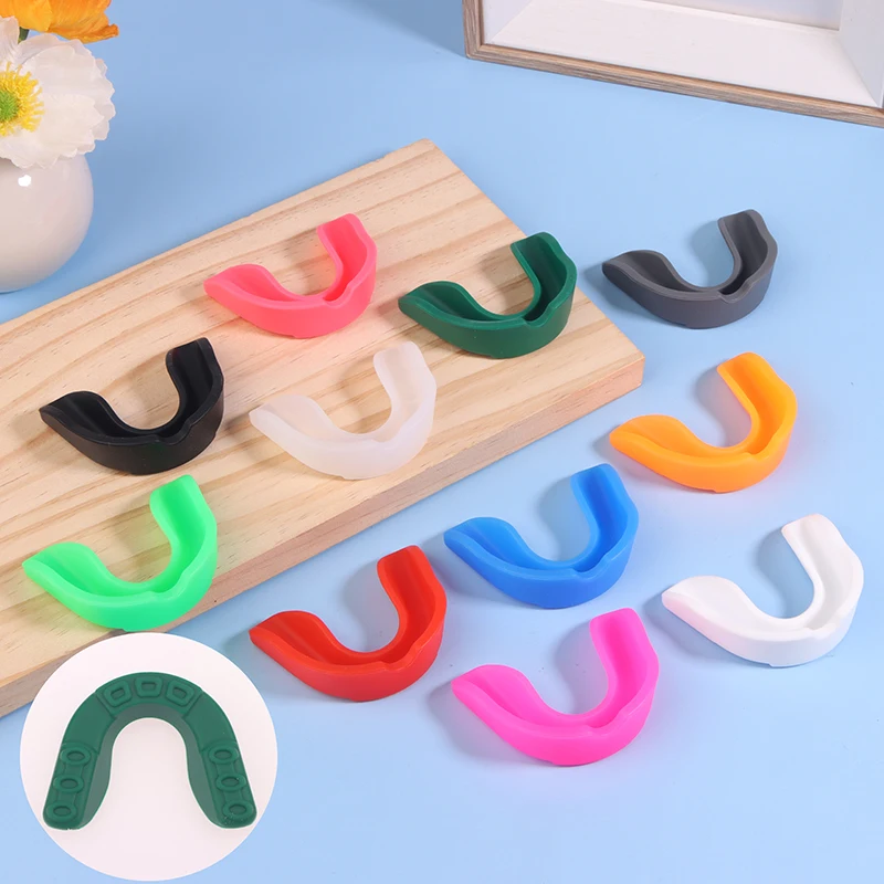 

Silicone Tooth Protector Night Sleep Mouth Guard Tray For Rugby Karate Bruxism Boxing Protection Sanda Training Dental Guards