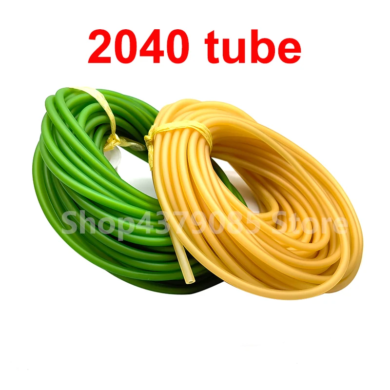 

10m 2040 Natural Latex Rubber Tube ID 2mm for Outdoor Slingshot Catapult Hunting Shooting