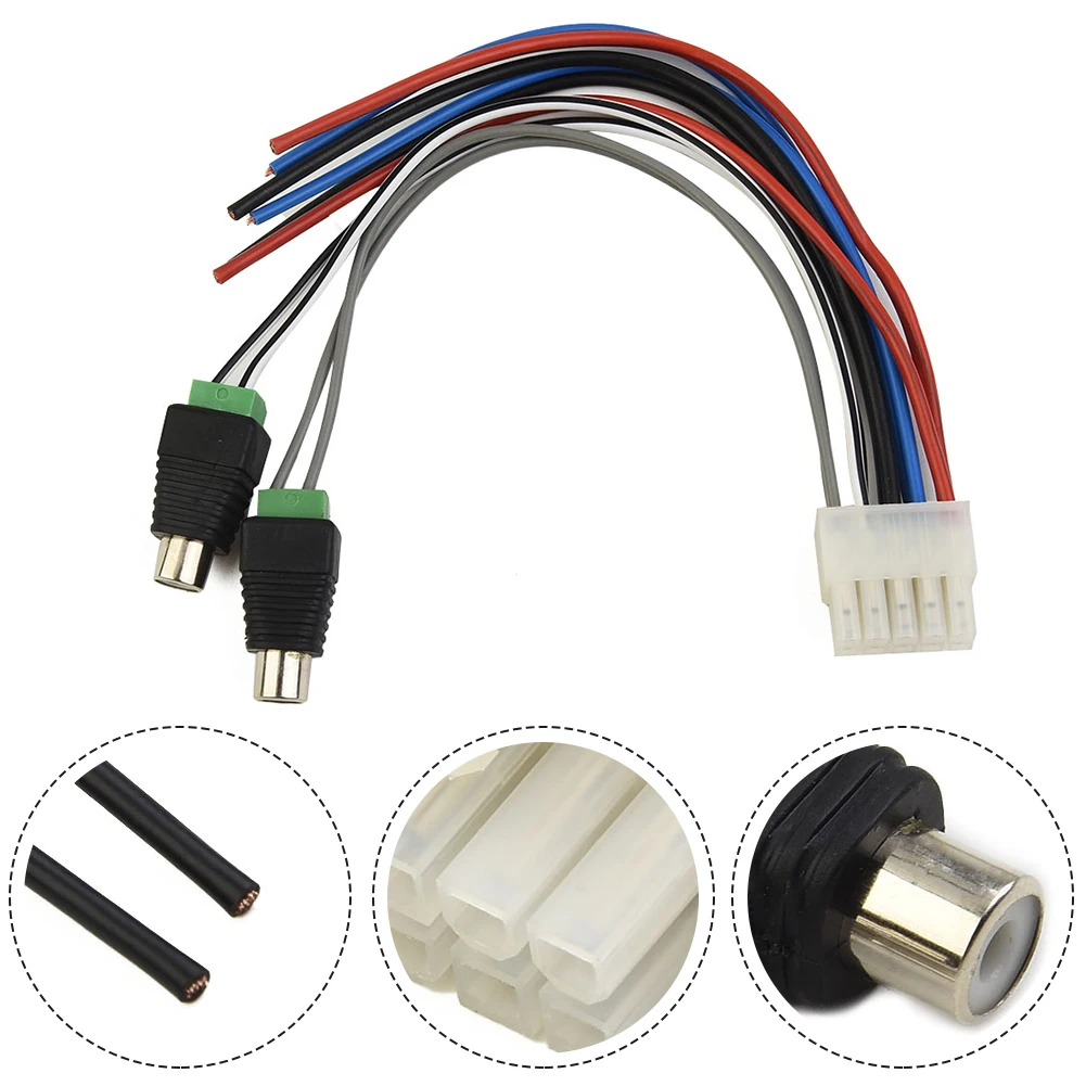 Wire Harness Bundle Plug 1 Pcs 10 Thread Accessories Connector Parts Power Replacement Speaker For Dual TBX10A