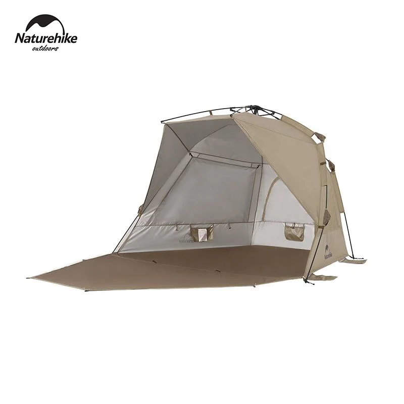 Naturehike outdoor camping UPF50+ automatic tent sun protection sunshade awning beach tent