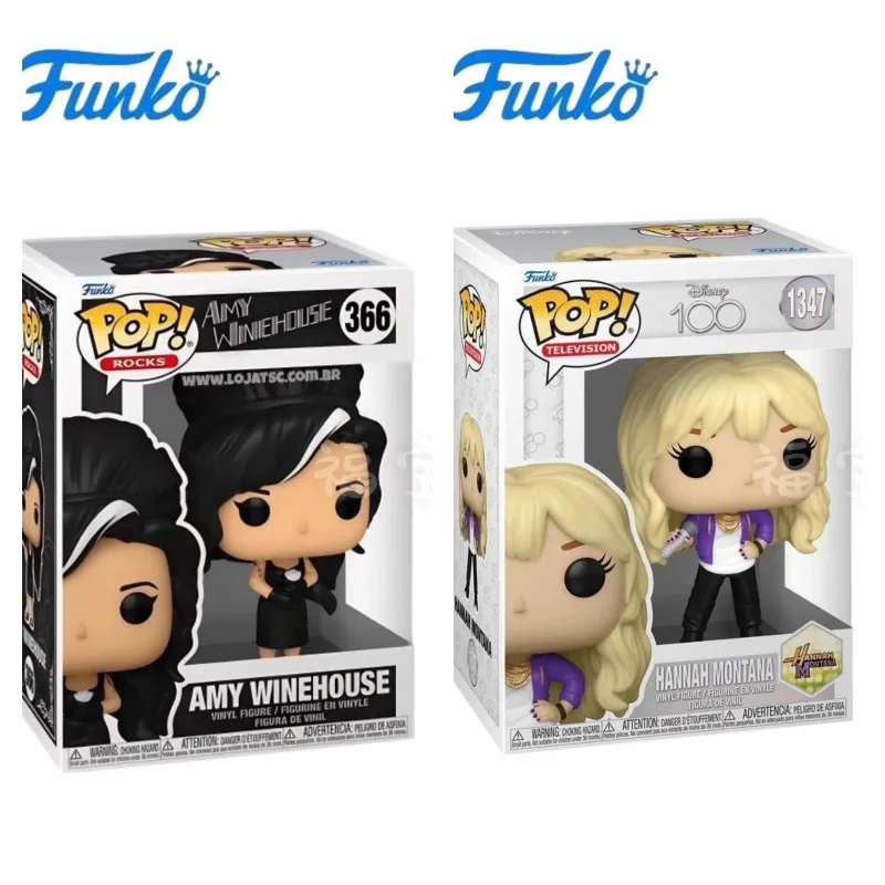 

In Stock FUNKO POP Original Amy Jade Winehouse Female Singer Hannah Montana 100th Anniversary Can BeUsed To Collect HolidayGifts