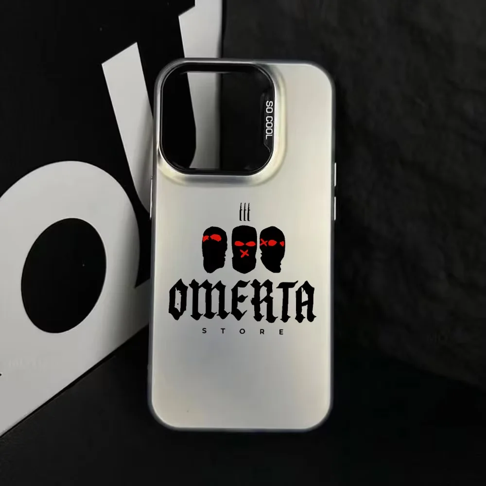 Luxury Omertas Maes 47 Phone Case For iPhone 16 e 15 14 13 12 11 Pro Max Plus Mini X XS XR SE 2020 2022 Funda Coque - náhled 6