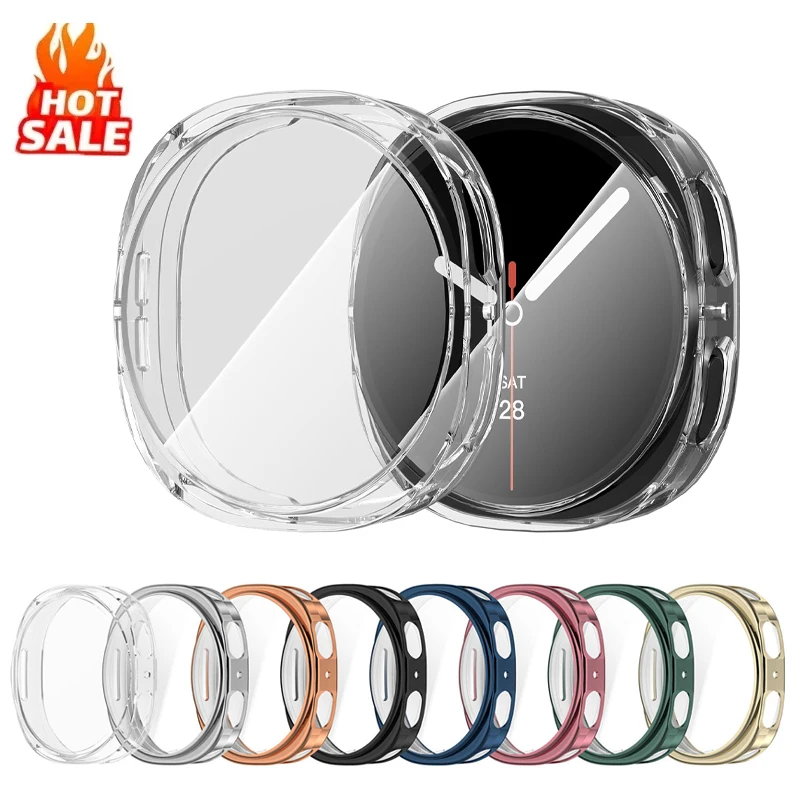 Hülle für Samsung Galaxy Watch 8 40 mm 44 mm Displayschutzfolie Soft TPU Bumper Schutzfolie Cover Galaxy Watch8 Zubehör