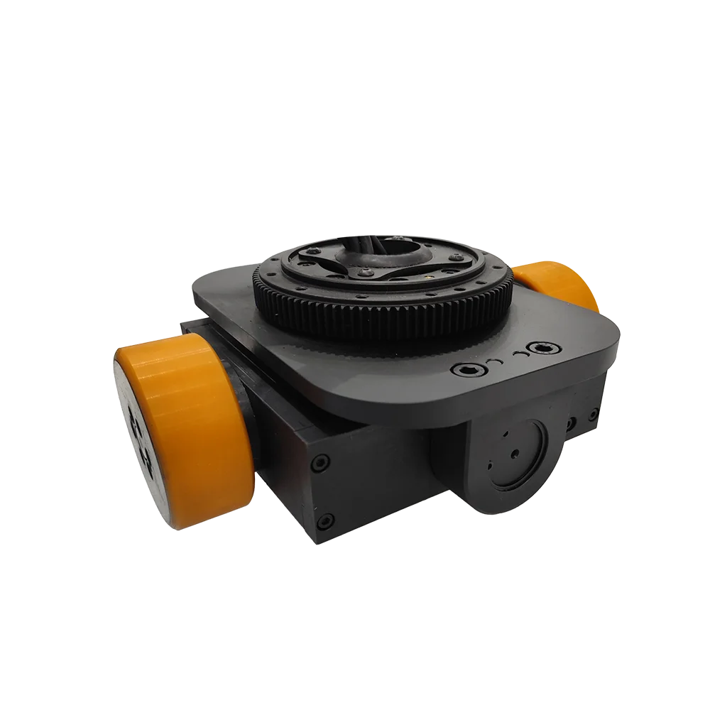 TZBOT CE Certification AGV Differential Wheel Assembly 400w 48v Amr Traction Part For Mobile Robot