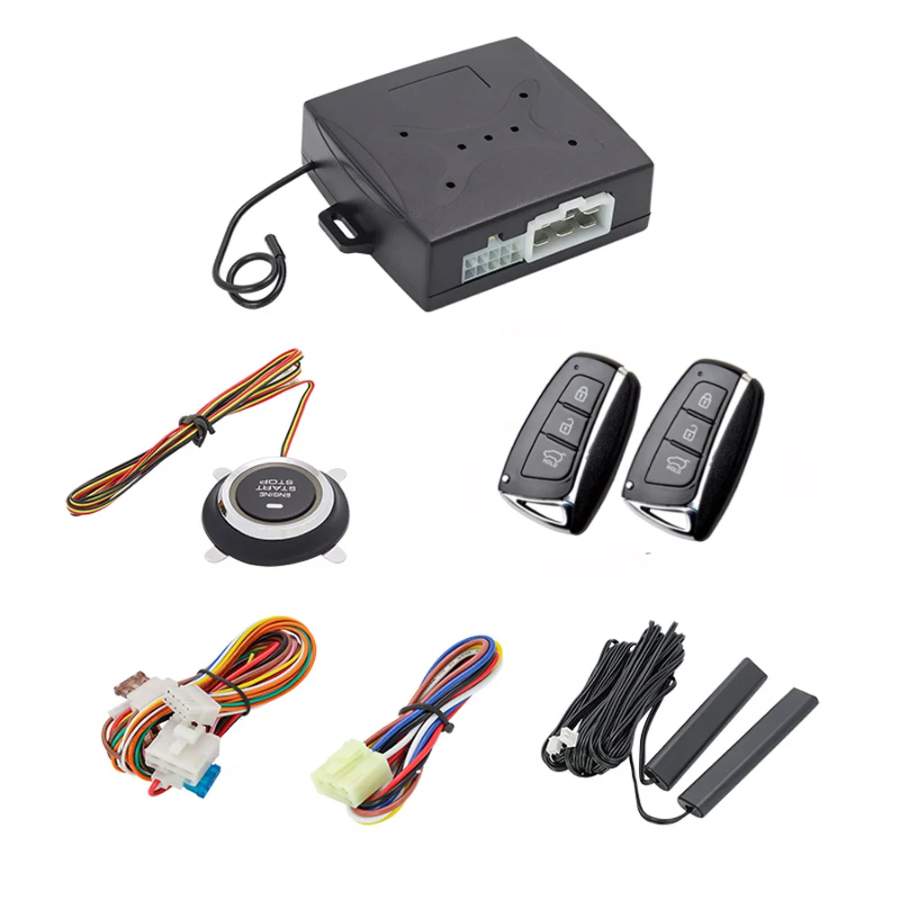 Car PKE One Key Start Keyless Entry One Key Start System Engine Ignition System 12V Automatic Ignition