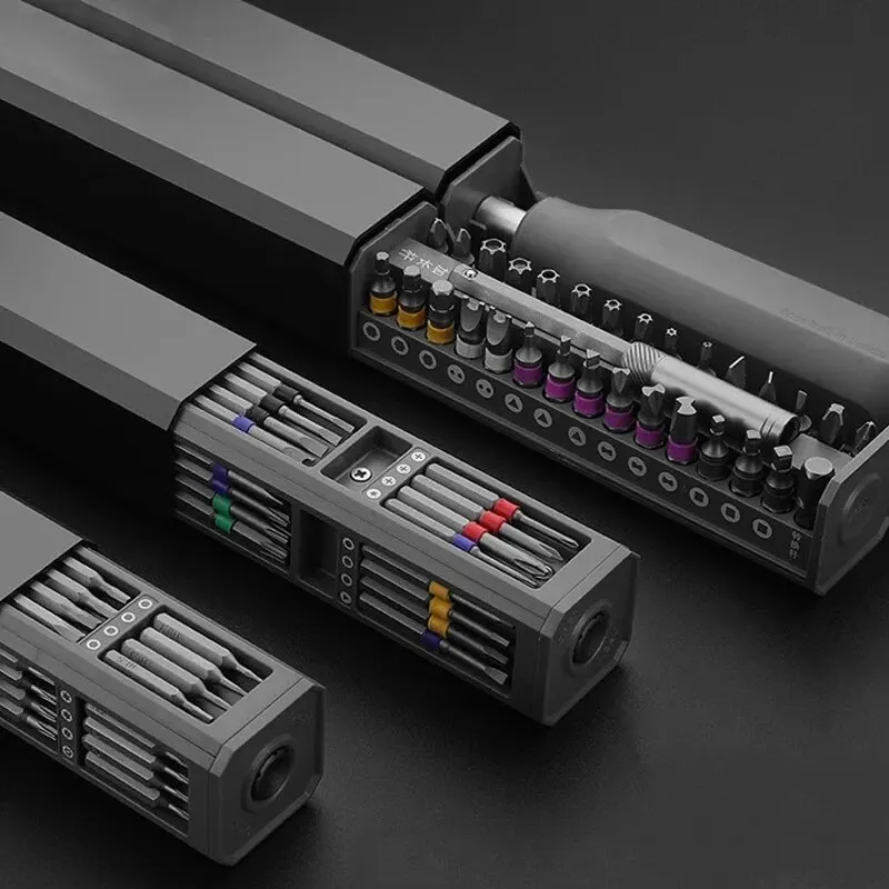 

Набор прецизионных отверток 32/43/46 в 1, многофункциональный ручной инструмент для ремонта, магнитные насадки Torx Phillips для iPhone, камер, очков