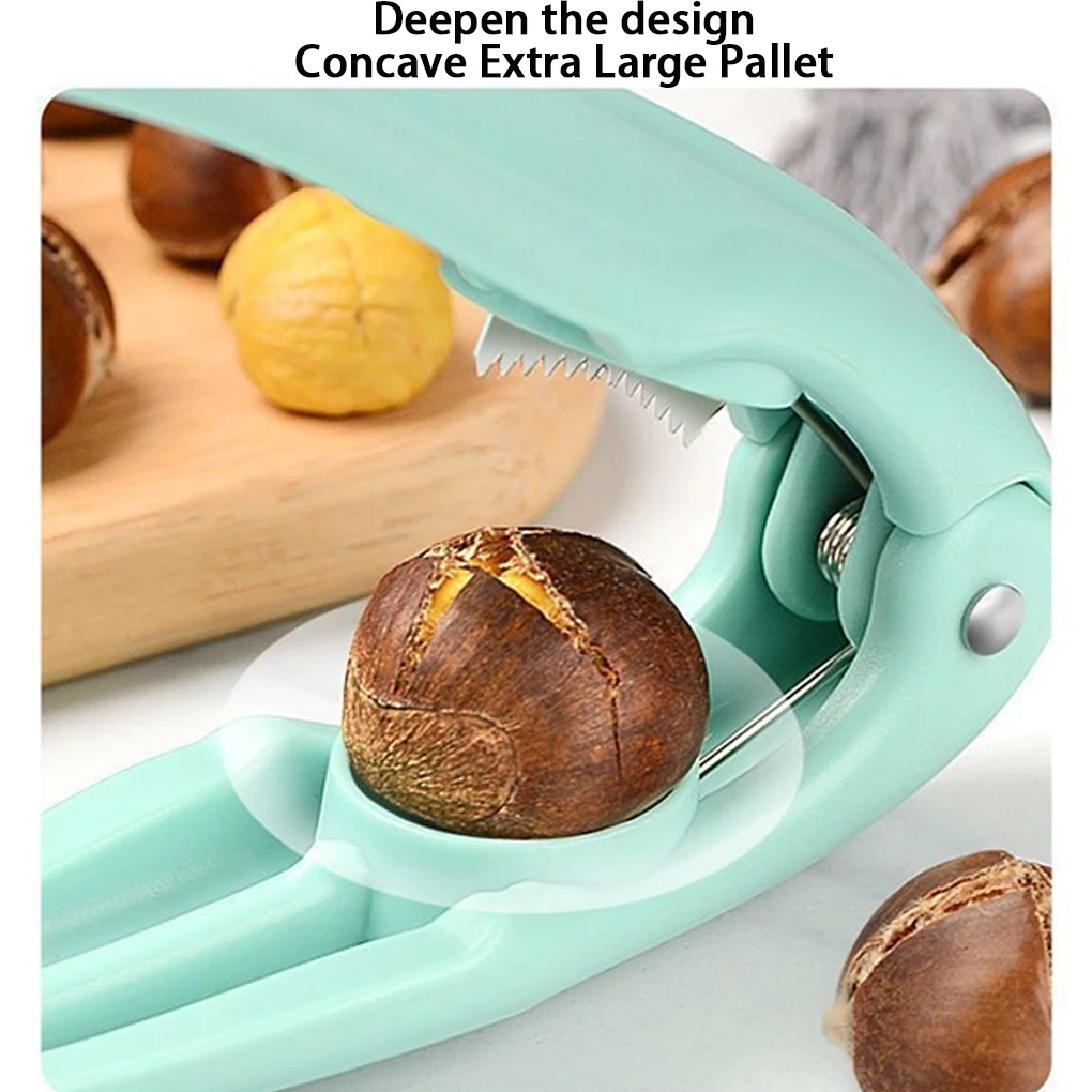 2026 جديد المكسرات المقشر الكستناء كليب الجوز كماشة المنزل المعادن الكستناء المقشر الجوز فتاحة القاطع قصف أدوات مطبخ