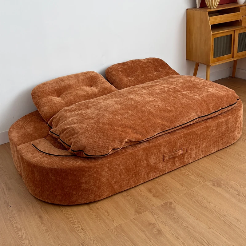 Creative Compressed Sofa Bed Wholesale Soft Modern Vacuum Sofa  Living Room Sofa in A Box Compression Foam Couches